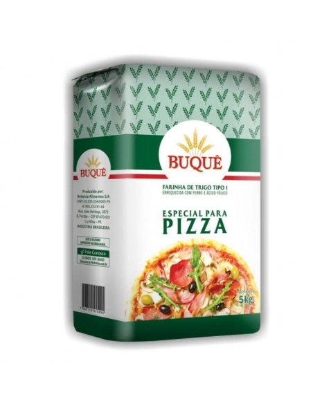 FARINHA DE TRIGO P/PIZZA BUQUE FD5X5KG