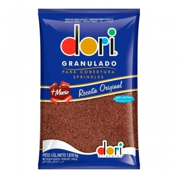 GRANULADO SABOR CHOCOLATE DORI CX8X1,010KG