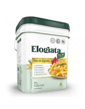 Oleo De Algodao Elogiata Balde 14,5Kg/15,8L