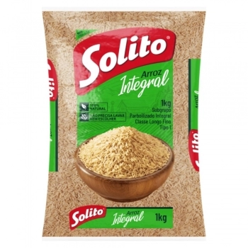 ARROZ INTEGRAL SOLITO FD10X1KG