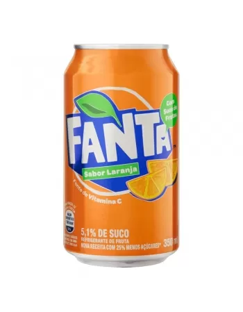 REFRIGERANTE LATA FANTA LARANJA FD12X350ML