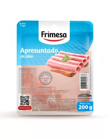 Apresuntado Fatiado Frimesa CX 21X200Gr