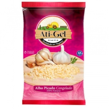 ALHO INTEIRO CONGELADO ATIGEL CX 5 X 1,1 KG