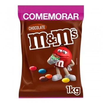 Chocolate M&M Ao Leite Cx4Xpc1Kg