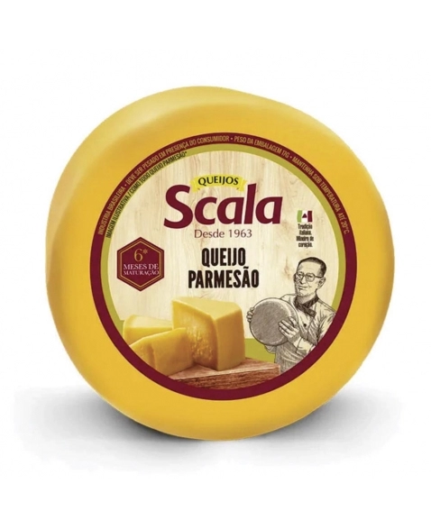 PARMESAO MONTANHÊS SCALA PÇ 5KG (6 MESES DE CURA) CX 18