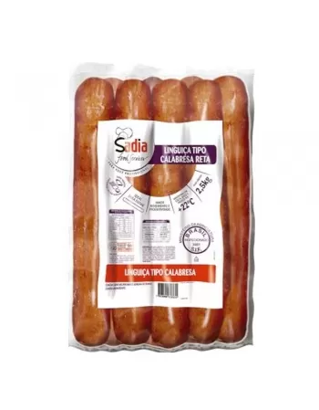 LINGUICA CALABRESA RETA SADIA CX 3X25KG