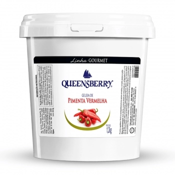 GELEIA DE PIMENTA VERMELHA GOURMET QUEENSBERRY CX6X1,2KG