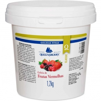 GELEIA DE FRUTAS VERMELHAS CLASSIC QUEENSBERRY CX6X1,2KG
